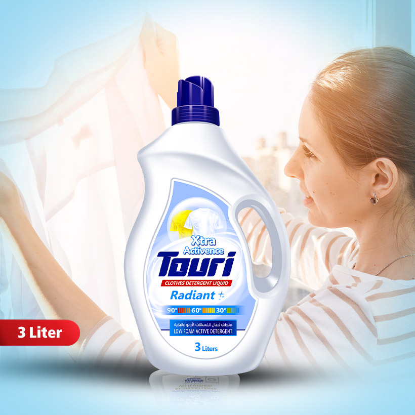 Detergent liquid White